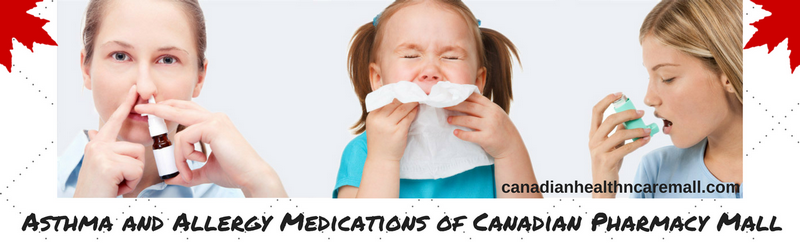 Asthma and Allergy Medications of Canadian Pharmacy Mall